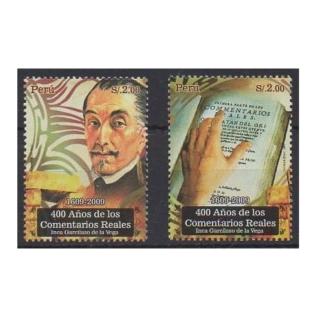 Peru - 2009 - Nb 1801/1802 - Various Historics Themes