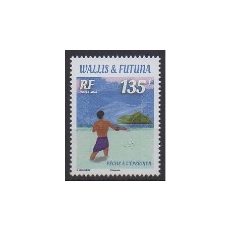 Wallis and Futuna - 2025 - La pêche à l'épervier