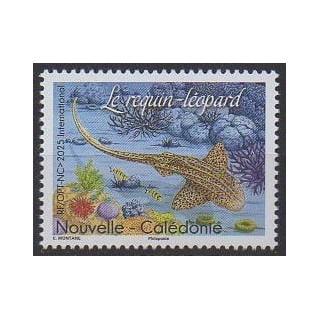 Acheter ce timbre de Nouvelle-Calédonie de l'année 2025 (Le requin-Léopard).