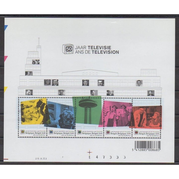 Buy this souvenir sheet  of Belgium of the year 2003 (Nb BF97).