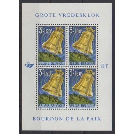 Belgique - 1963 - No BF34 - Églises