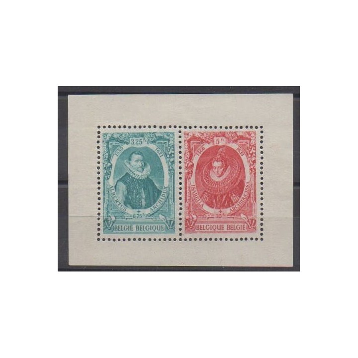 Buy this souvenir sheet  of Belgium of the year 1942 (Nb BF17). - Mint hinged