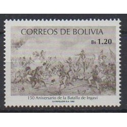Bolivie - 1992 - No 803 - Histoire militaire