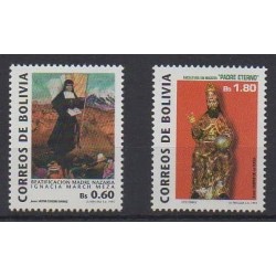 Bolivie - 1993 - No 816/817 - Religion