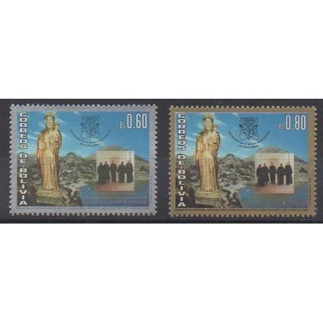 Bolivia - 1995 - Nb 887/888 - Religion