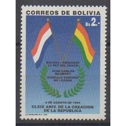 Bolivia - 1995 - Nb 895 - Various Historics Themes - Flags