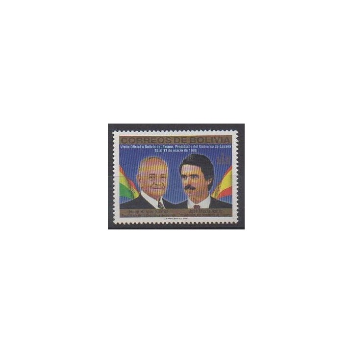 Buy this stamp of Bolivia of the year 1998 (Nb 973).