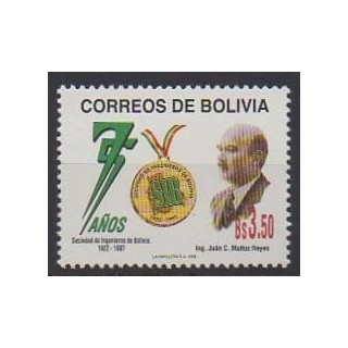 Buy this stamp of Bolivia of the year 1998 (Nb 974).