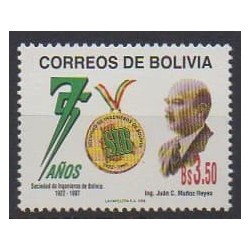 Bolivie - 1998 - No 974 - Sciences et Techniques