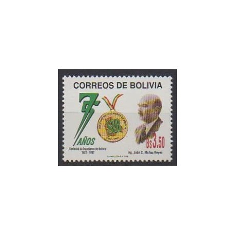 Bolivie - 1998 - No 974 - Sciences et Techniques