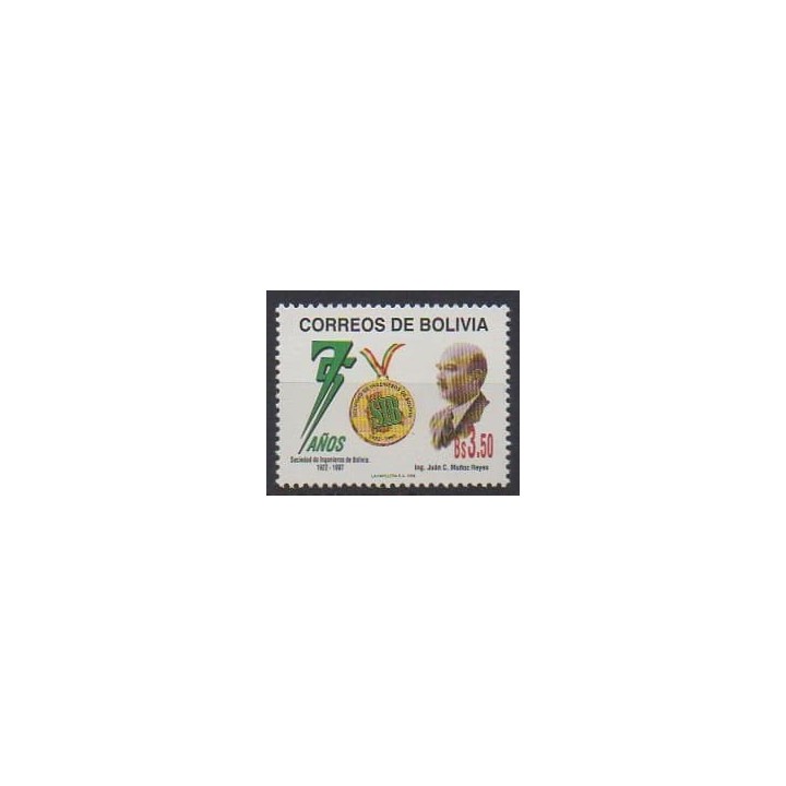 Acheter ce timbre de Bolivie de l'année 1998 (No 974).