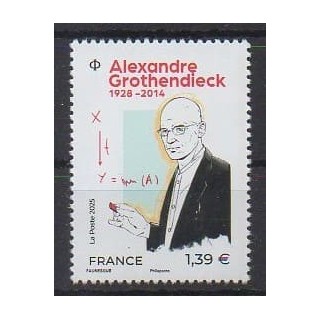Acheter ce timbre de France de l'année 2025 (Alexandre Grothendieck).
