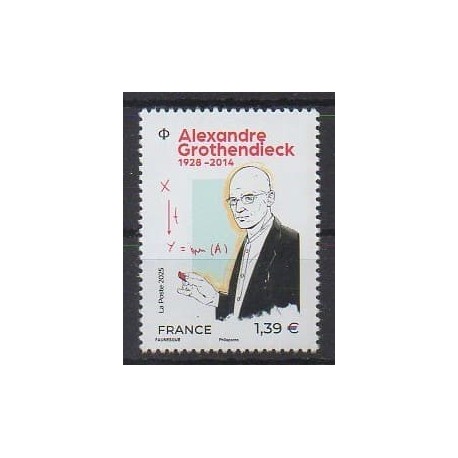 France - Poste - 2025 - Alexandre Grothendieck - Science