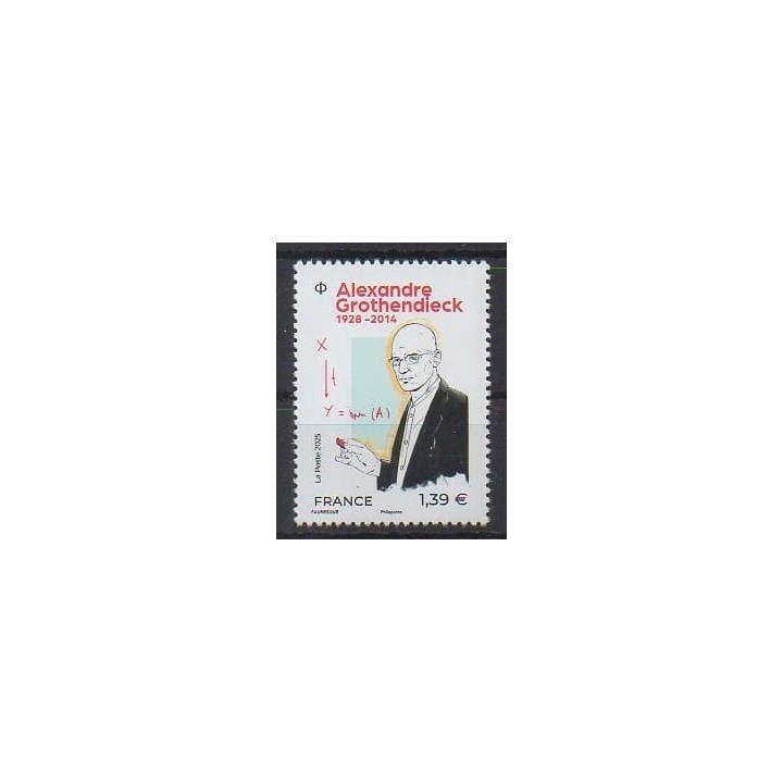 Acheter ce timbre de France de l'année 2025 (Alexandre Grothendieck).