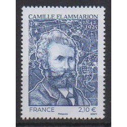 France - Poste - 2025 - Camille Flammarion - Littérature