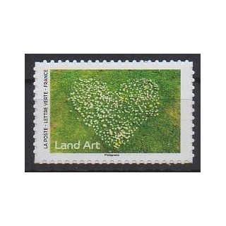 Buy this stamp of France of the year 2025 (Land Art).