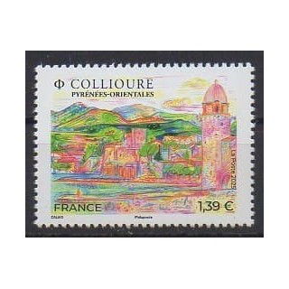 Buy this stamp of France of the year 2025 (Collioure).