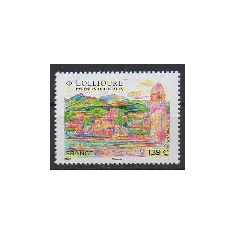 France - Poste - 2025 - Collioure - Sites