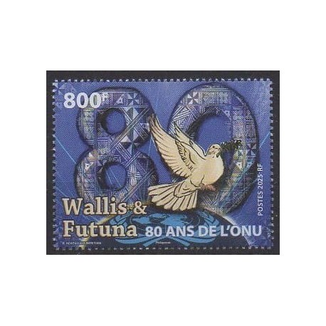 Wallis and Futuna - 2025 - 80 ans de l'ONU - United Nations