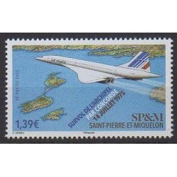 Saint-Pierre et Miquelon - 2025 - Survol de l'archipel par le Concorde -Aviation