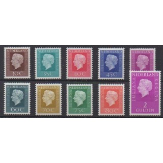 Buy this set of stamps of Netherlands of the year 1972 (Nb 944/953).