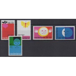 Pays-Bas - 1971 - No 938/942 - Enfance
