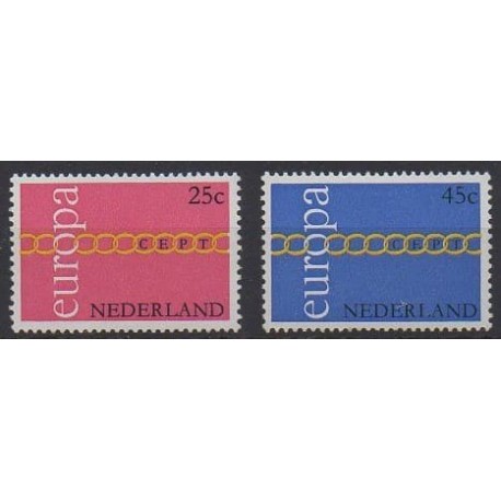Netherlands - 1971 - Nb 932/933 - Europa