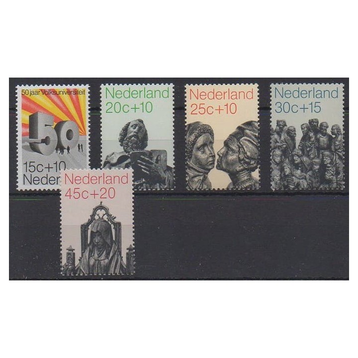 Acheter cette série de timbres des Pays-Bas de l'année 1971 (No 927/931).
