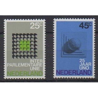 Buy this set of stamps of Netherlands of the year 1970 (Nb 916/917).