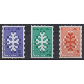 Buy this set of stamps of Netherlands of the year 1969 (Nb 896/898).