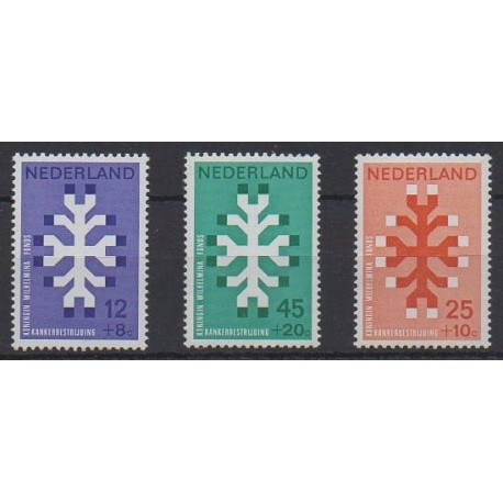 Pays-Bas - 1969 - No 896/898 - Santé ou Croix-Rouge