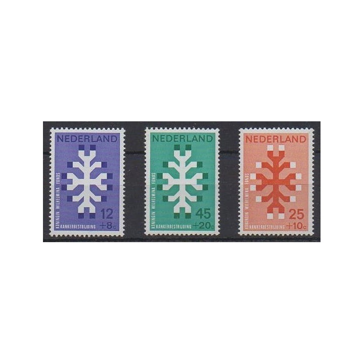 Buy this set of stamps of Netherlands of the year 1969 (Nb 896/898).