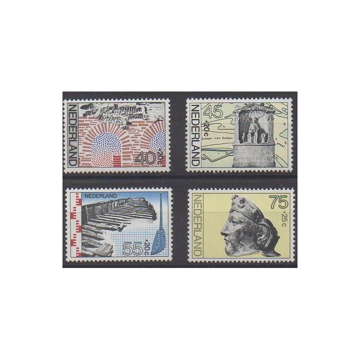 Buy this set of stamps of Netherlands of the year 1977 (Nb 1068/1071).