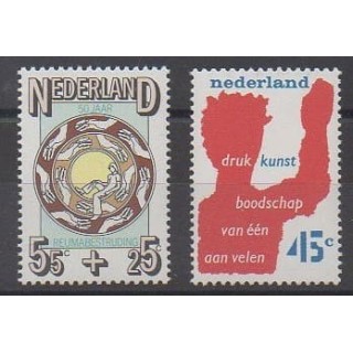 Acheter cette série de timbres des Pays-Bas de l'année 1976 (No 1050/1051).