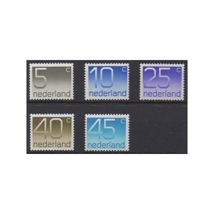 Buy this set of stamps of Netherlands of the year 1976 (Nb 1041/1045).