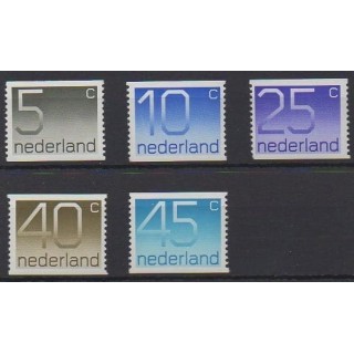 Buy this set of stamps of Netherlands of the year 1976 (Nb 1041a/1045a).