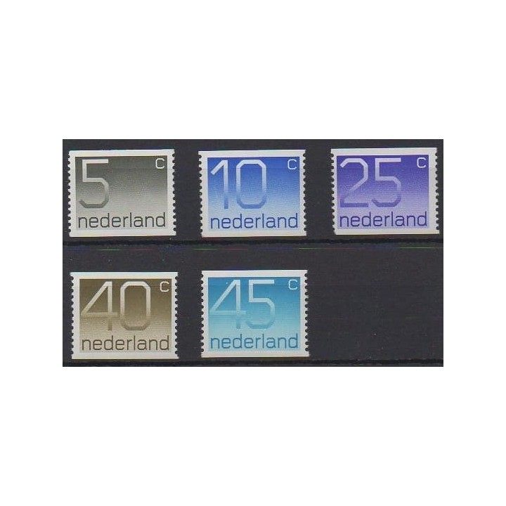 Buy this set of stamps of Netherlands of the year 1976 (Nb 1041a/1045a).