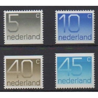 Acheter cette série de timbres des Pays-Bas de l'année 1976 (No 1041b/1045b).