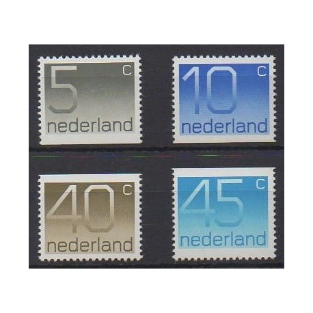 Pays-Bas - 1976 - No 1041b/1045b