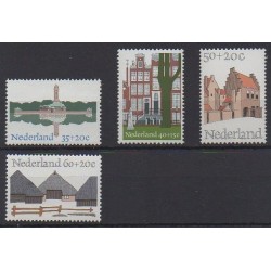 Pays-Bas - 1975 - No 1018/1021 - Architecture
