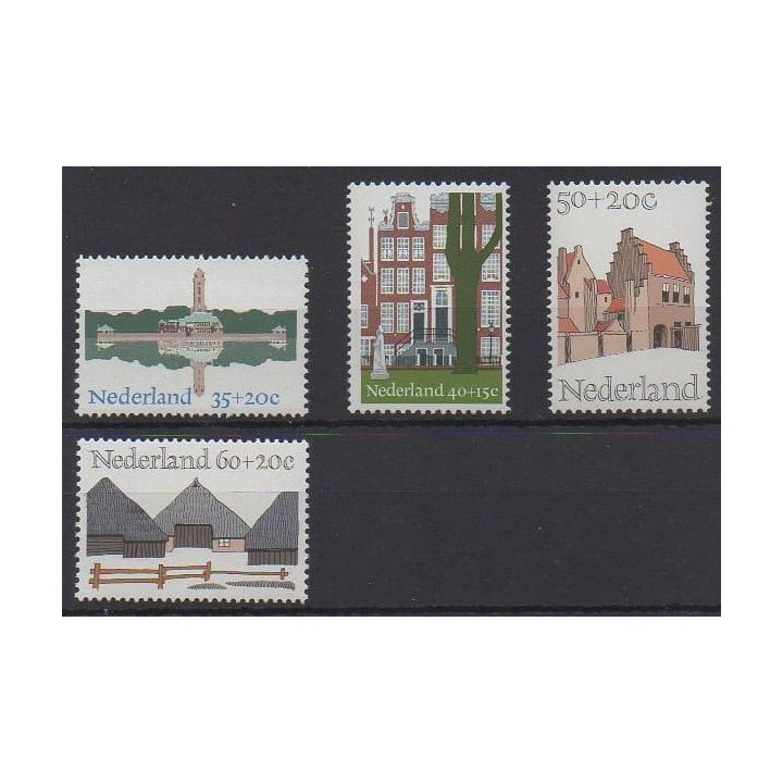 Acheter cette série de timbres des Pays-Bas de l'année 1975 (No 1018/1021).