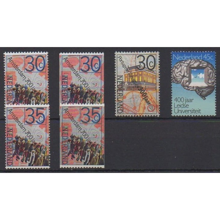Acheter cette série de timbres des Pays-Bas de l'année 1975 (No 1014/1017a).