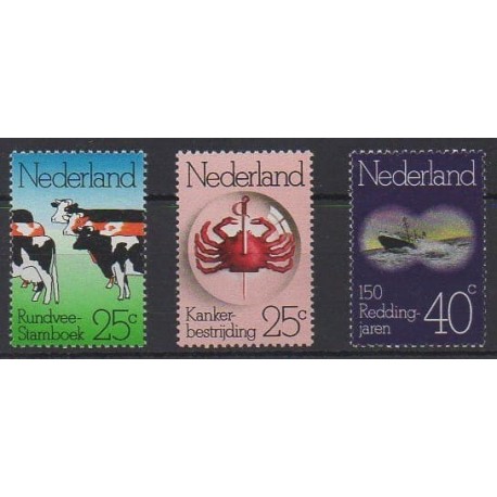 Pays-Bas - 1974 - No 1003/1005