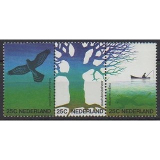 Buy this set of stamps of Netherlands of the year 1974 (Nb 994/996).
