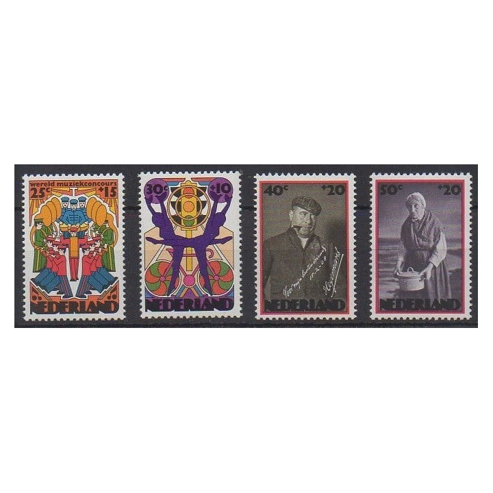 Buy this set of stamps of Netherlands of the year 1974 (Nb 997/1000).