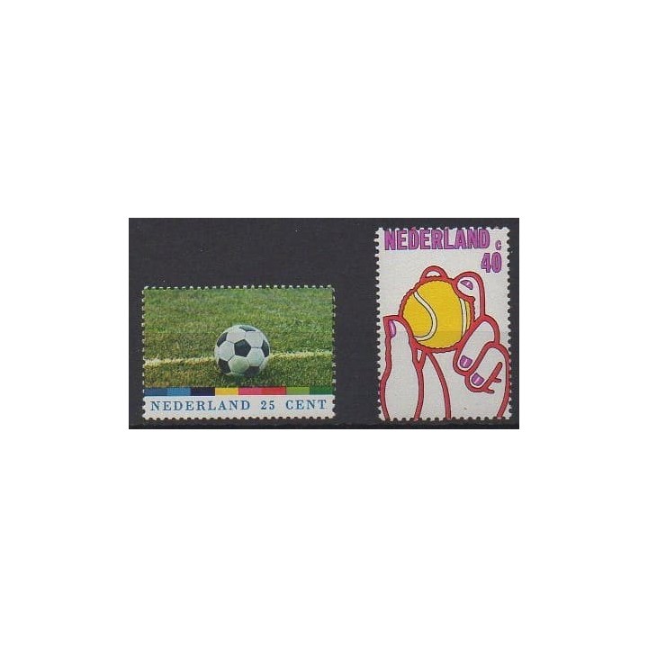 Acheter cette série de timbres des Pays-Bas de l'année 1974 (No 1001/1002).
