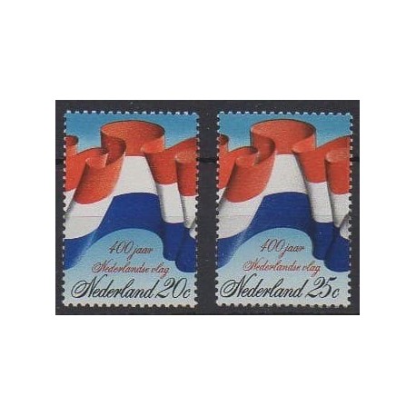 Netherlands - 1972 - Nb 963/964 - Flags