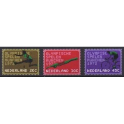 Netherlands - 1972 - Nb 960/962 - Summer Olympics