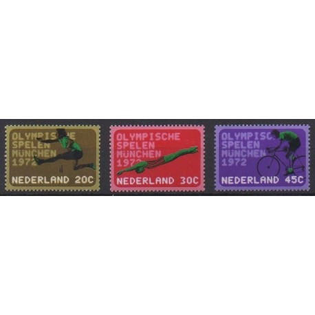 Netherlands - 1972 - Nb 960/962 - Summer Olympics