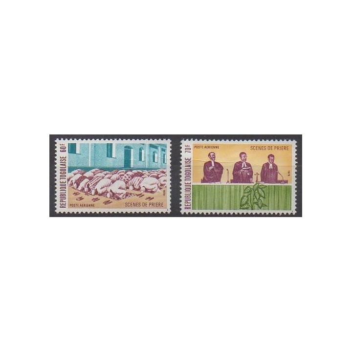 Buy these stamps of Togo of the year 1979 (Nb PA398/PA399).